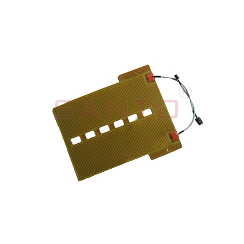 Epoxy board battery heater