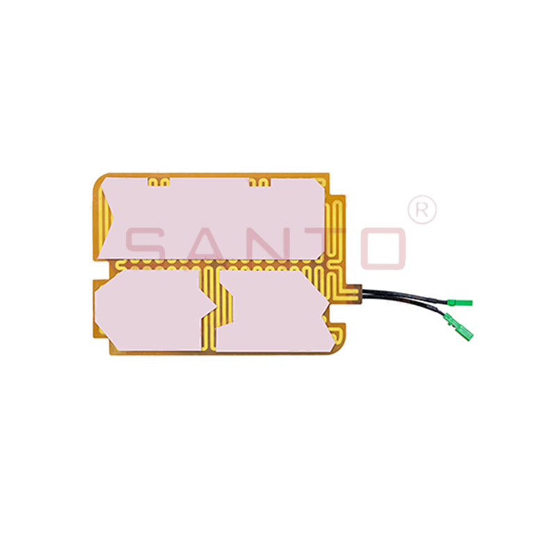 Epoxy board battery heater