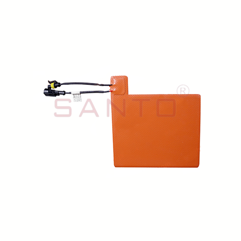 Silicone rubber car battery heater